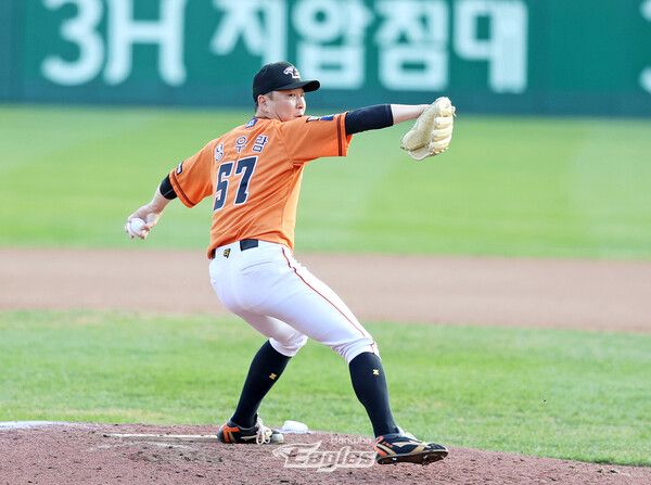 프로야구 한화이글스 투수 정우람. 사진┃한화이글스