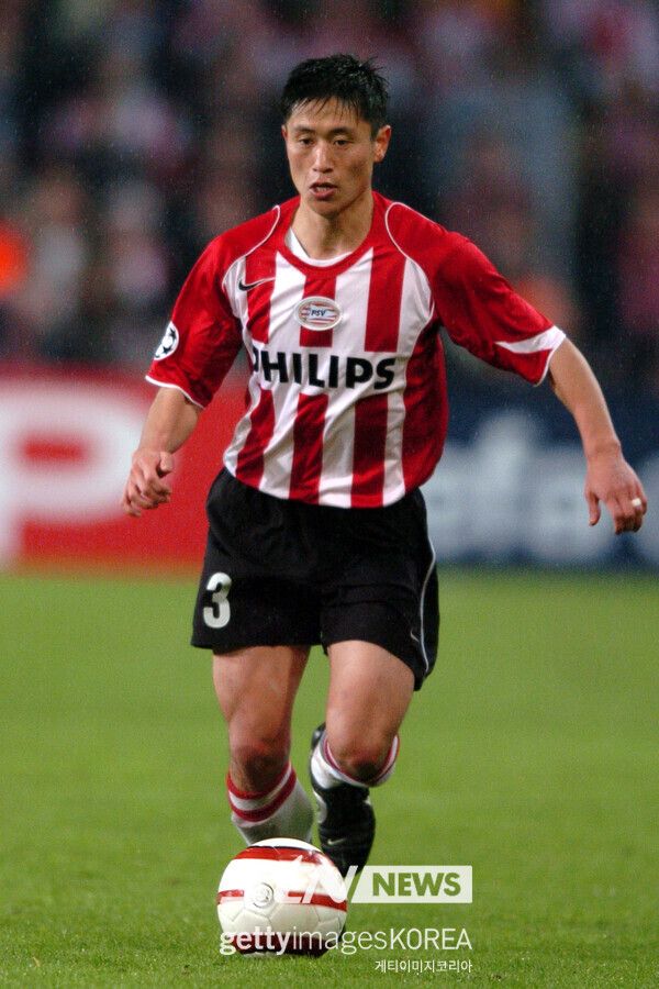 PSV 에인트호번 시절 이영표. 사진┃게티이미지코리아