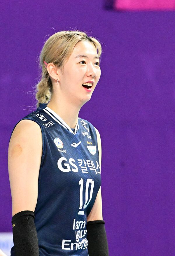 프로배구 여자부 자유계약선수(FA) 자격을 얻은 GS칼텍스 강소휘. 사진┃KOVO
