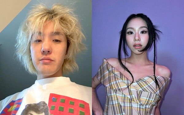 가수 자이언티와 트와이스 멤버 채영. 사진┃자이언티, 채영 SNS