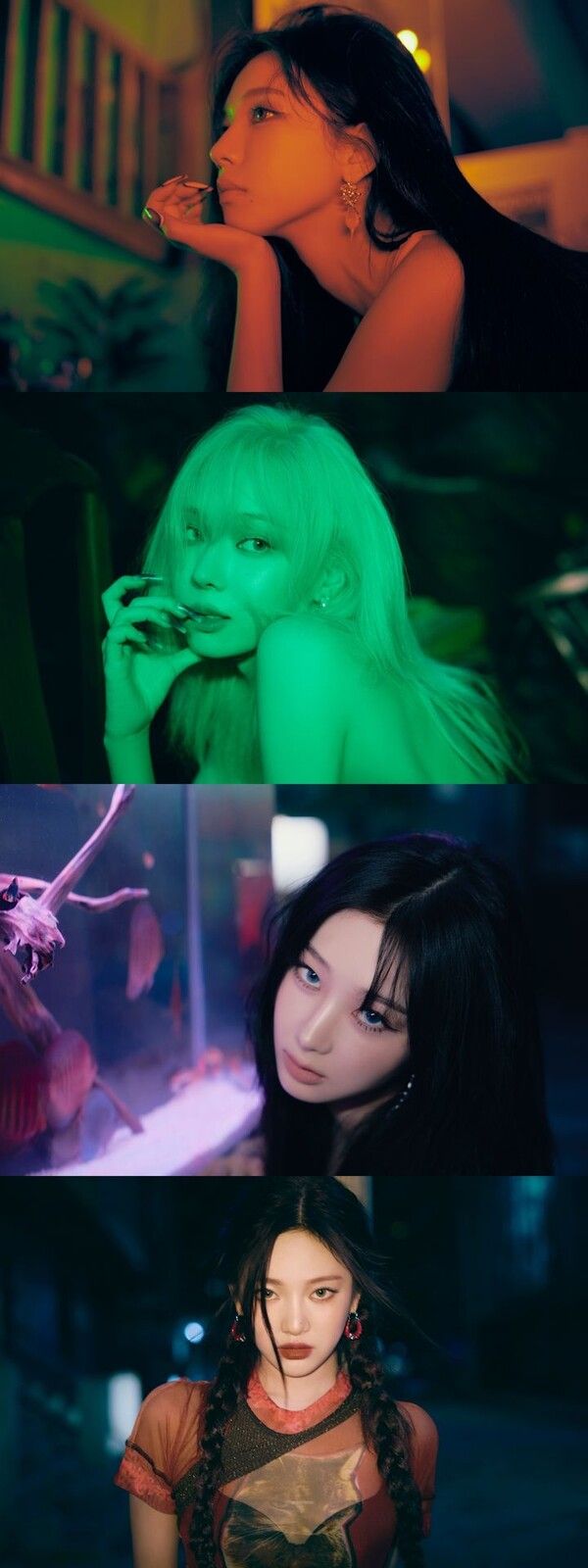 에스파 정규 1집 '아마겟돈(Armageddon)' 스케줄 포스터. 사진┃SM엔터테인먼트