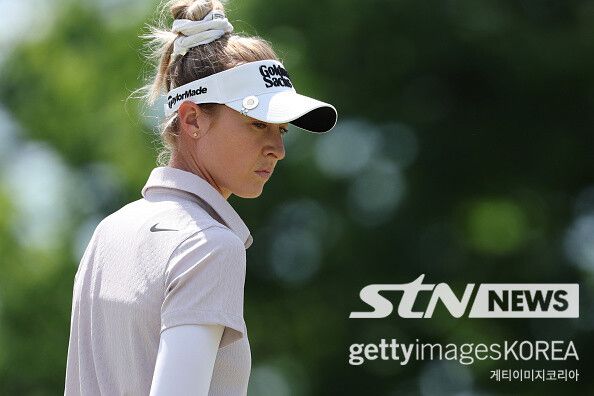 31일 열린 US여자오픈 1라운드에서 10오버파 80타를 기록하며 공동 140위에 머무른 넬리 코다. 사진┃게티이미지코리아