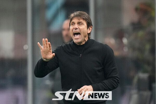안토니오 콘테 전 토트넘 홋스퍼 감독. 사진┃뉴시스/AP