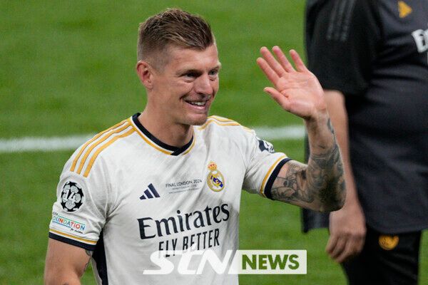 레알 마드리드 미드필더 토니 크로스. 사진┃뉴시스/AP