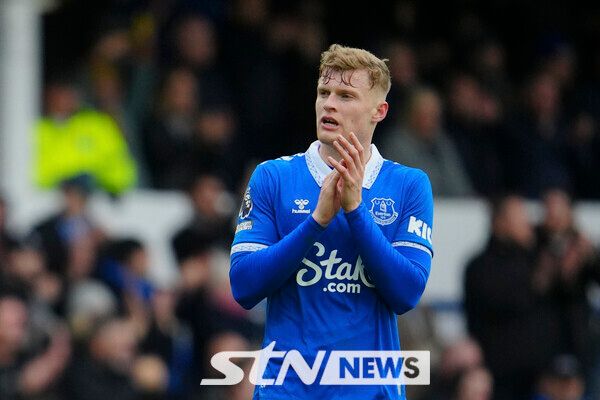 에버튼 FC 센터백 재러드 브랜스웨이트. 사진┃뉴시스/AP