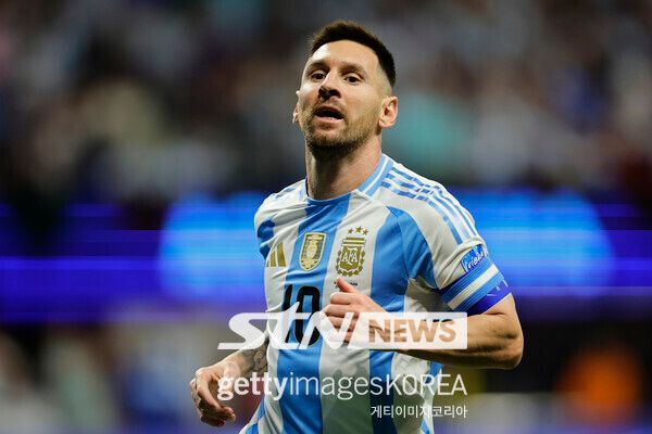 아르헨티나 대표팀 공격수 리오넬 메시. 사진┃게티이미지코리아