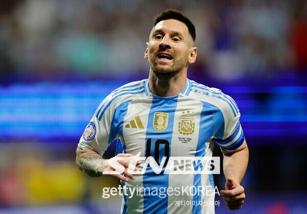 아르헨티나 대표팀 공격수 리오넬 메시. 사진┃게티이미지코리아