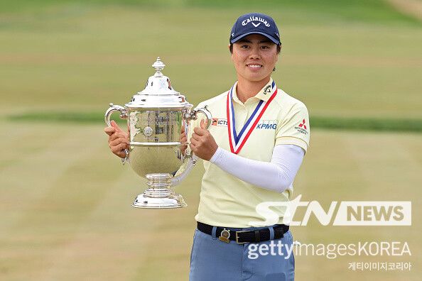 3일 열린 LPGA투어 US여자오픈에서 3년만에 정상을 탈환한 유카 사소. 사진┃게티이미지코리아