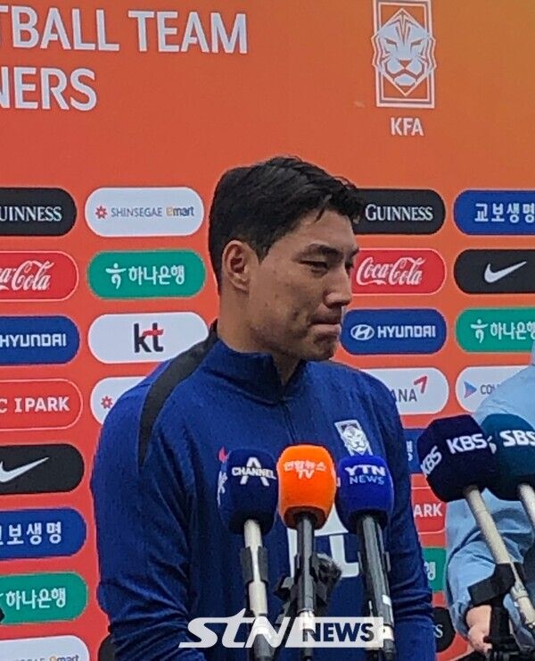 인터뷰에 임하는 주민규. 고양=사진┃이형주 기자