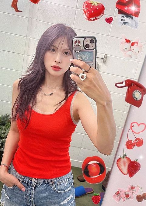 걸그룹 카라 멤버 박규리. 사진┃박규리 SNS