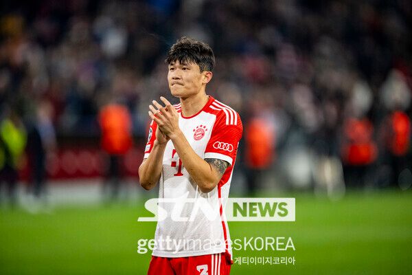 FC 바이에른 뮌헨 센터백 김민재. 사진┃게티이미지코리아.