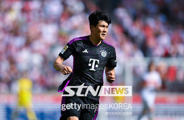 지난 여름 FC 바이에른 뮌헨으로 이적해 첫 시즌을 치른 김민재. 사진┃게티이미지코리아