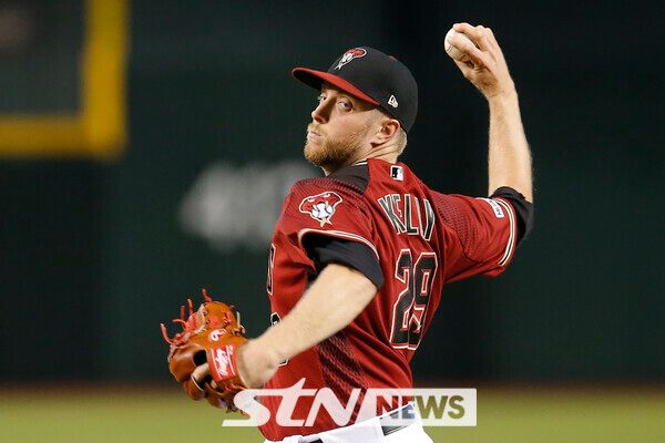 SK 와이번스(SSG 랜더스 전신) 출신으로 MLB에 역수출된 메릴 켈리. 외국인 선수가 잘하면 오히려 7~8년 뛰기 쉽지 않다. 사진┃뉴시스/AP