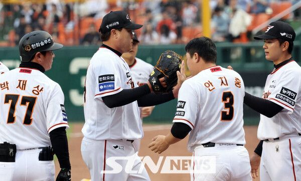 한화 이글스 선수단. 사진┃뉴시스