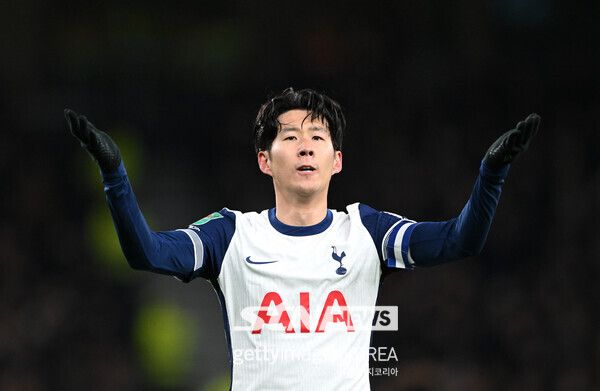 토트넘 홋스퍼 캡틴 손흥민. 사진┃게티이미지코리아