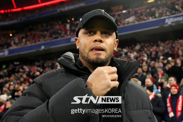 FC 바이에른 뮌헨 뱅상 콤파니 감독. 사진┃게티이미지코리아