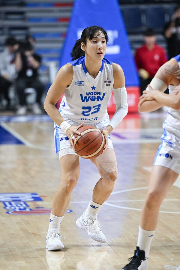 우리은행 포워드 김단비. 사진┃WKBL