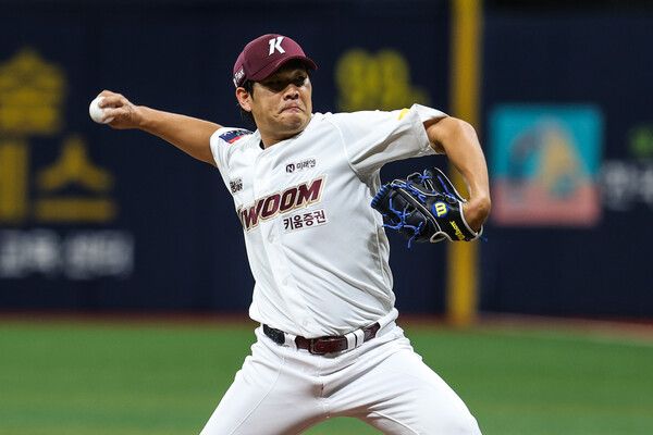 프로야구 키움 히어로즈 투수 정찬헌. 사진┃키움 히어로즈