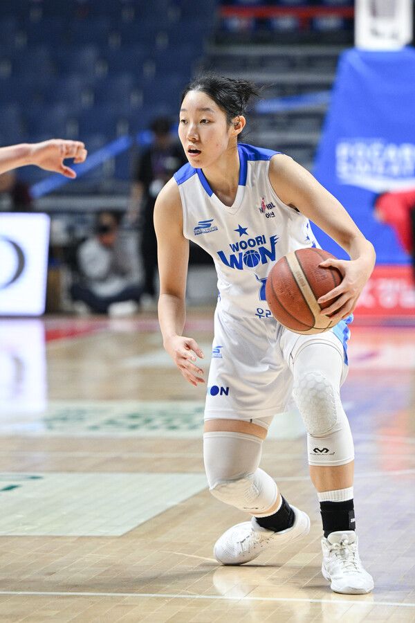 우리은행 신인 이민지. 사진┃WKBL
