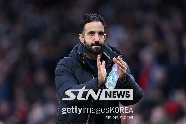 맨체스터 유나이티드 후벵 아모림 감독. 사진┃게티이미지코리아