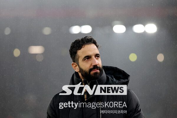 맨체스터 유나이티드 후벵 아모림 감독. 사진┃게티이미지코리아