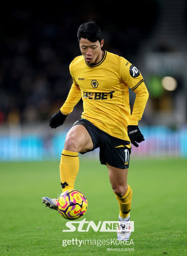 울버햄튼의 황희찬. 사진┃게티이미지코리아