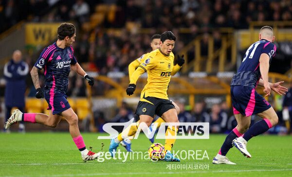 울버햄튼의 황희찬. 사진┃게티이미지코리아