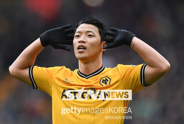 울버햄튼의 황희찬. 사진┃게티이미지코리아