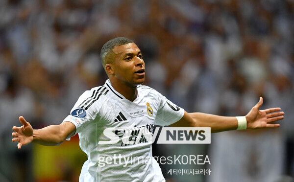 레알 마드리드의 킬리안 음바페. 사진┃게티이미지코리아