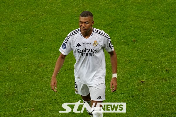 레알 마드리드의 킬리안 음바페. 사진┃뉴시스/AP