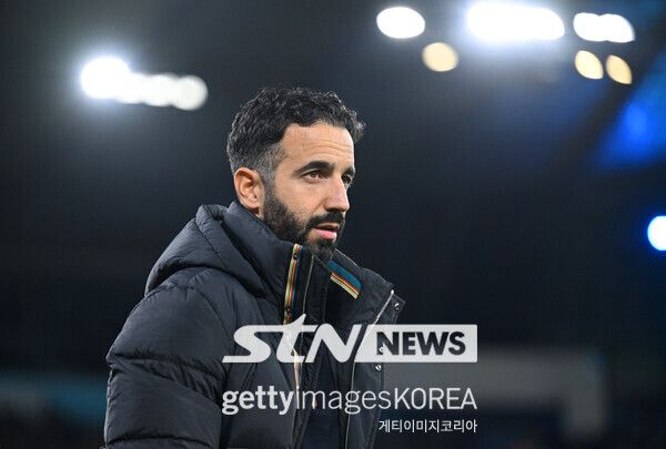 맨체스터 유나이티드 후벵 아모림 감독. 사진┃게티이미지코리아