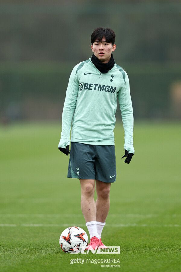 토트넘 홋스퍼 윙포워드 양민혁. 사진┃게티이미지코리아