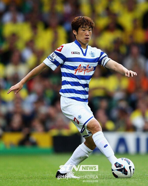 퀸즈파크레인저스(QPR)에서 뛰었던 한국 축구의 전설 박지성. 사진┃게티이미지코리아