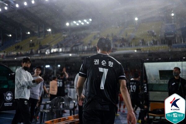 성남FC에서 활약하던 시절의 권순형 감독. 사진┃한국프로축구연맹