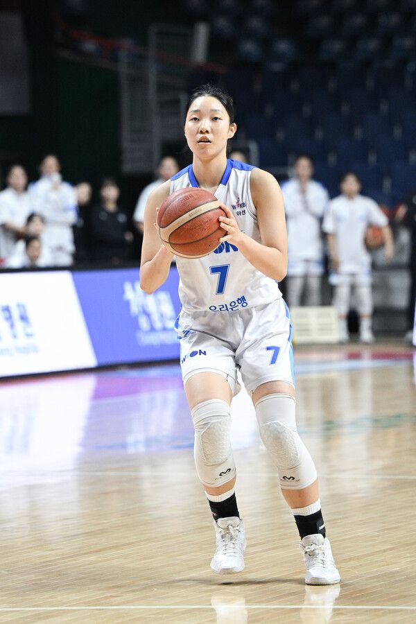 우리은행 신인 포워드 이민지. 사진┃WKBL