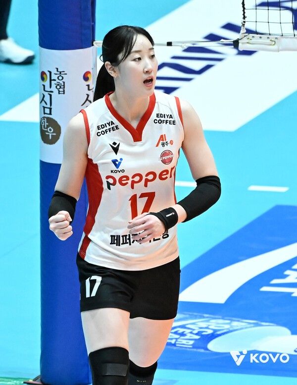 페퍼저축은행 고예림. /사진=한국배구연맹