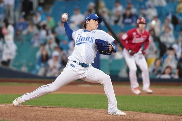 삼성 라이온즈 투수 원태인. /사진=삼성 라이온즈