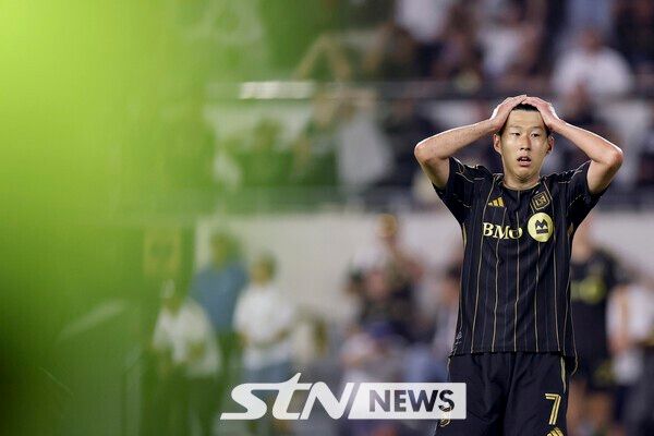 미국 메이저리그 사커(MLS) 로스엔젤레스FC(LAFC)의 손흥민.&nbsp;/사진=뉴시스(AP)