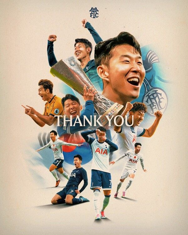 토트넘 홋스퍼가 손흥민을 향해 마지막 인사를 건넸다. /사진=토트넘 홋스퍼