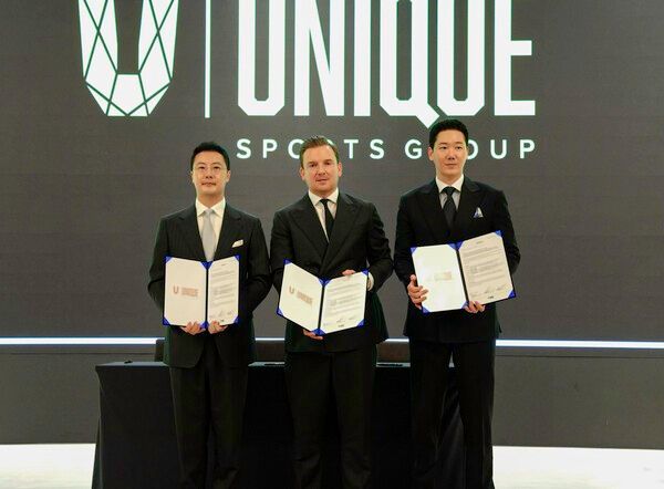 유니크스포츠그룹 코리아 출범식. /사진=유니크스포츠그룹 코리아