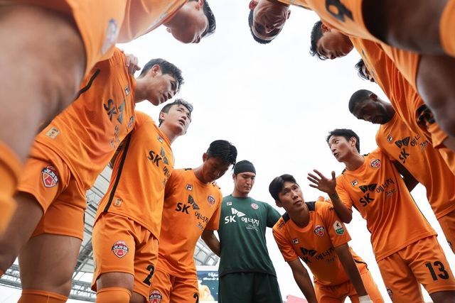 제주SK 선수단. /사진=제주SK