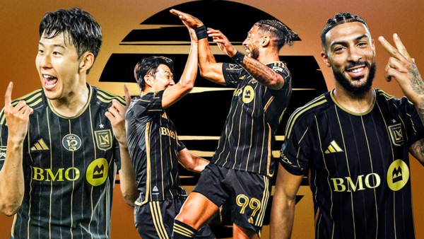 미국 메이저리그 사커(MLS) 로스엔젤레스FC(LAFC)의 손흥민과 데니니 부앙가. /사진=미국 메이저리그 사커(MLS)