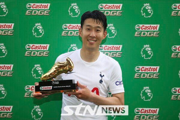 토트넘 홋스퍼에서 잉글리시 프리미어리그(EPL) 득점왕에 등극했던 손흥민. /사진=뉴시스(AP)