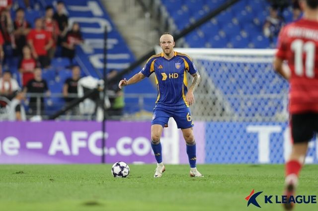 울산HD 수비수 트로야크. /사진=한국프로축구연맹