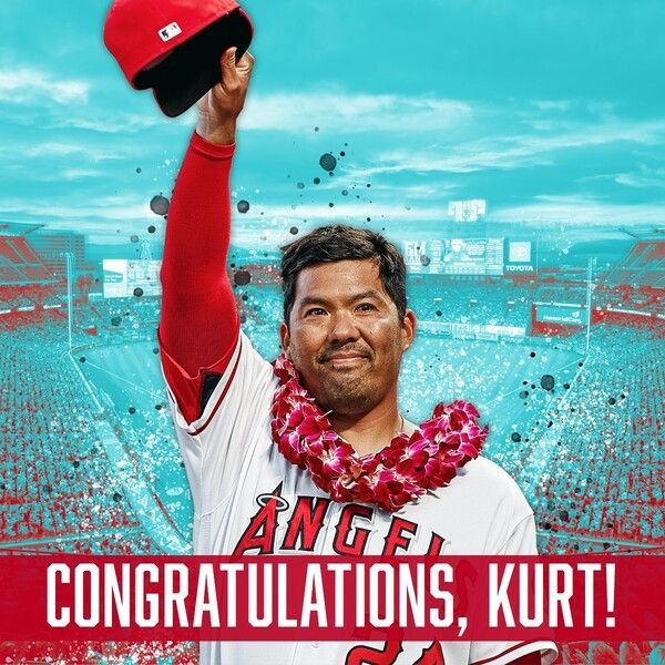 커트 스즈키가 지난 2022년 10월 6일 은퇴했다. LA 에인절스는 이를 축하하는 게시물을 공식 채널에 게재했다. /사진=LA 에인절스 공식 채널