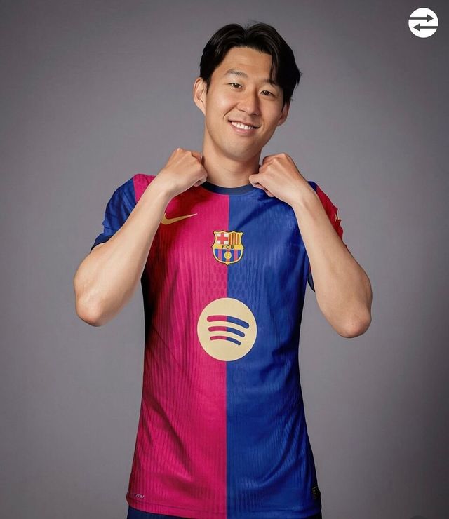 바르셀로나 이적설이 떠오른 로스엔젤레스FC 공격수 손흥민. /사진=트랜스퍼