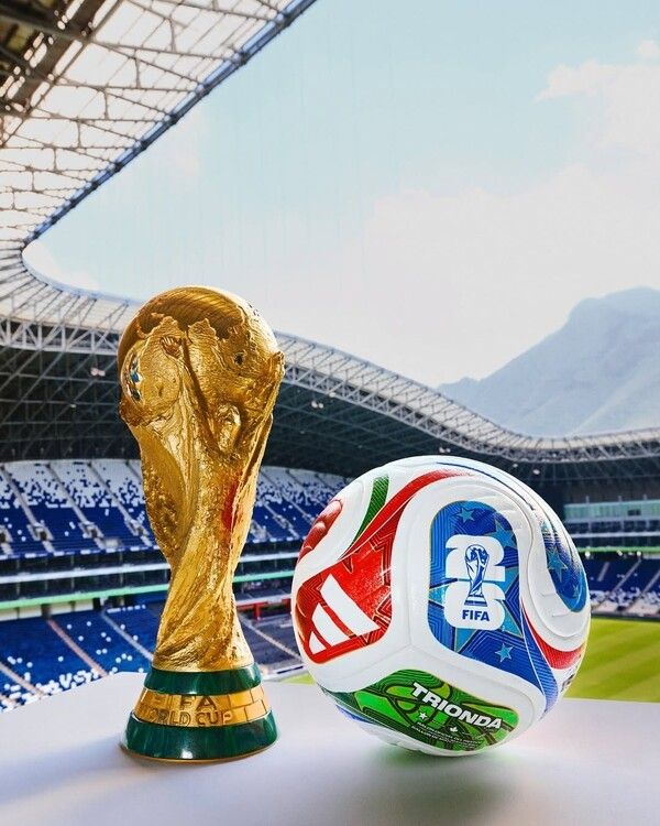 국제축구연맹(FIFA)이 2026 북중미 월드컵 공인구 트리온다. /사진=국제축구연맹(FIFA)