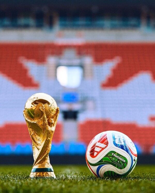 국제축구연맹(FIFA)이 2026 북중미 월드컵 공인구 트리온다. /사진=국제축구연맹(FIFA)