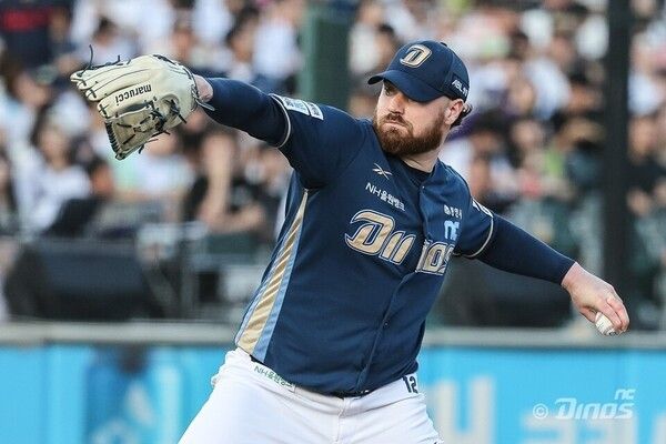 NC 다이노스 투수 로건 앨런. /사진=NC 다이노스