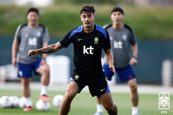 한국 축구 대표팀 옌스 카스트로프. /사진=대한축구협회